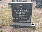 HAARHOFF Jonathan Crooks 1918-1995