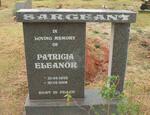 SARGEANT Patricia Eleanor 1922-2008