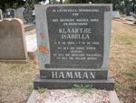 HAMMAN Klaartjie Isabella 1895-1986