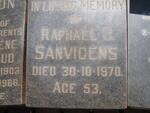 SANVICENS Raphael G. -1970