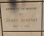MURRANT James 1860-1953