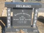 HELMAND George Henry Richard 1929-2001