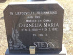 STEYN Cornelia Maria 1909-1992