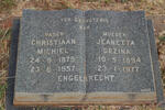 ENGELBRECHT Christiaan Michiel 1879-1957 & Jeanetta Gezina 1894-1977