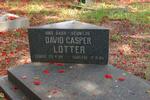 LOTTER David Casper 1894-1985