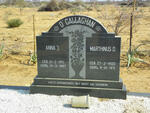 O'CALLAGHAN Marthinus D. 1900-1971 & Anna J. 1911-1997
