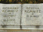 KEMNITZ Hermann 1862-1938 & Bertha 1862-