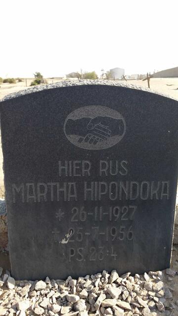 HIPONDOKA Martha 1927-1956