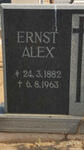 ALEX Ernst 1882-1963