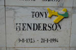 HENDERSON Tony 1923-1994