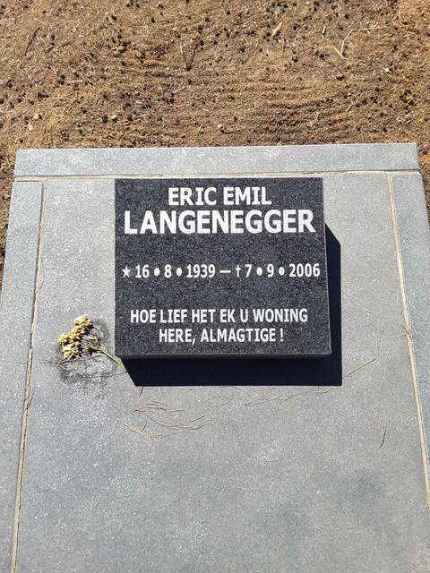 LANGENEGGER Eric Emil 1939-2006