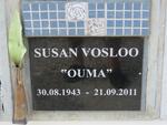 VOSLOO Susan 1943-2001