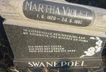 SWANEPOEL Martha Violet 1920-1985