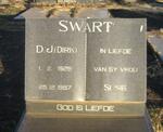 SWART D.J. 1925-1987