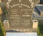SWART Jacobus Philippus 1956-1993 :: SWART Jolandi 1983-2001