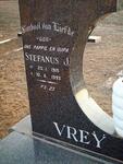 VREY Stefanus J. 1915-1993