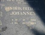 STRAUSS Hendrik Frederik Johannes 1956-1994