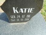 VENTER Katie 1916-2004