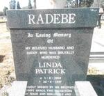 RADEBE Linda Patrick 1958-1997
