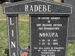 RADEBE Lina Nokufa 1917-1998