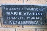 VIVIERS Marie 1931-2014