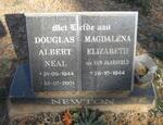 NEWTON Douglas Albert Neal 1944-2001 & Magdalena Elizabeth VAN JAARSVELD 1944-