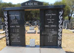 RADEBE Edwill Samkele 1929-2001 & Gladys Thabi 1932-1999