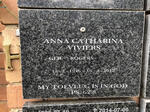 VIVIERS Anna Catharina nee ROGERS 1946-2012