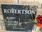 ROBERTSON Robby 1933-2017