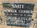 SMIT Schalk Gerber 1942-2014 & Magdalena Hendrika 1938-2018