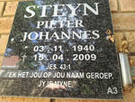 STEYN Pieter Johannes 1940-2009