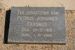 ERASMUS Petrus Johannes 1891-1966