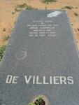 VILLIERS Dirck Cornelis, de 1906-1978