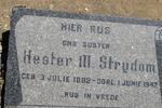 STRYDOM Hester M. 1892-1947
