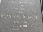 FURSTENBURG Francois Johannes 1921-2004 :: FURSTENBURG Fransie 1955-2017