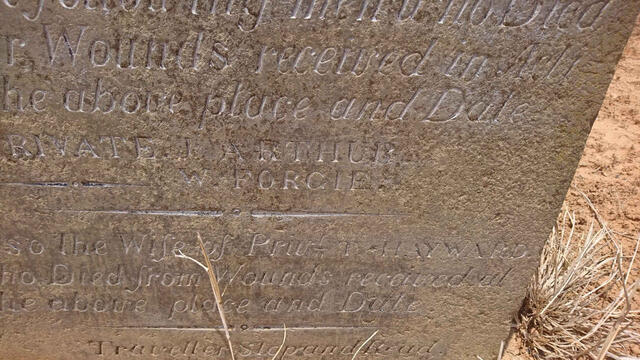 4. Memorial headstone - Royal Sappers & Miners killed 1852_4