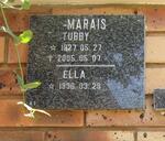 MARAIS Tubby 1927-2005 & Ella 1936-