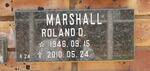 MARSHALL Roland D. 1946-2010