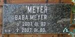 MEYER Baba 2007-2007