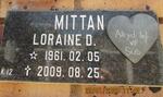 MITTAN Loraine D. 1961-2009