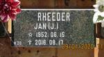 RHEEDER J. 1952-2016
