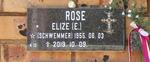 ROSE E. nee SCHWEMMER 1955-2019