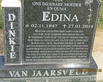 JAARSVELD Edina, van 1947-2014