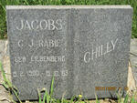 JACOBS C.J. Rabie nee LIEBENBERG 1900-1963