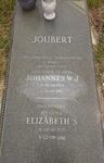 JOUBERT Johannes W.J. 1924-1992 & Elizabeth S. 1935-2016