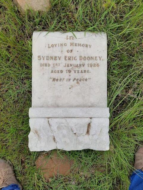 DOONEY Sydney Eric -1926