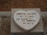 CILLIERS Annatjie 1953-1953