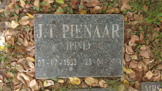PIENAAR J.T. 1953-20?1