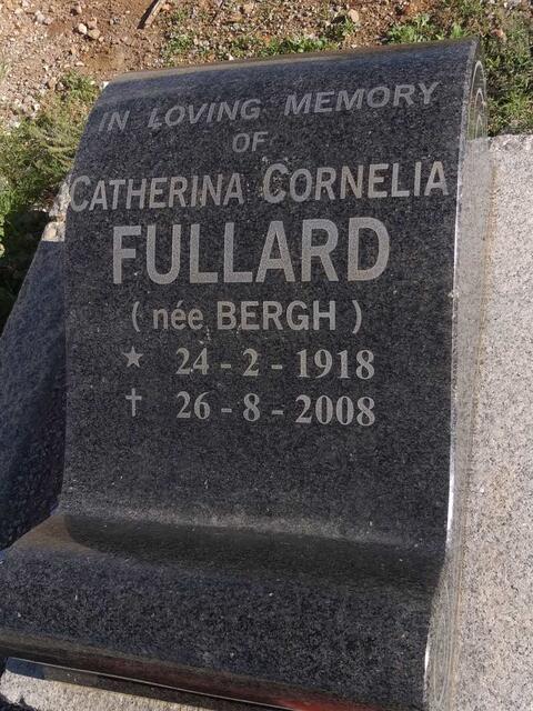 FULLARD Catherina Cornelia nee BERGH 1918-2008
