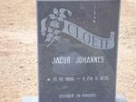 CLOETE Jacob Johannes 1906-1970